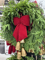 Puffed Velvet Bow Ornament