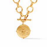 Honeybee Statement Necklace-Iridescent