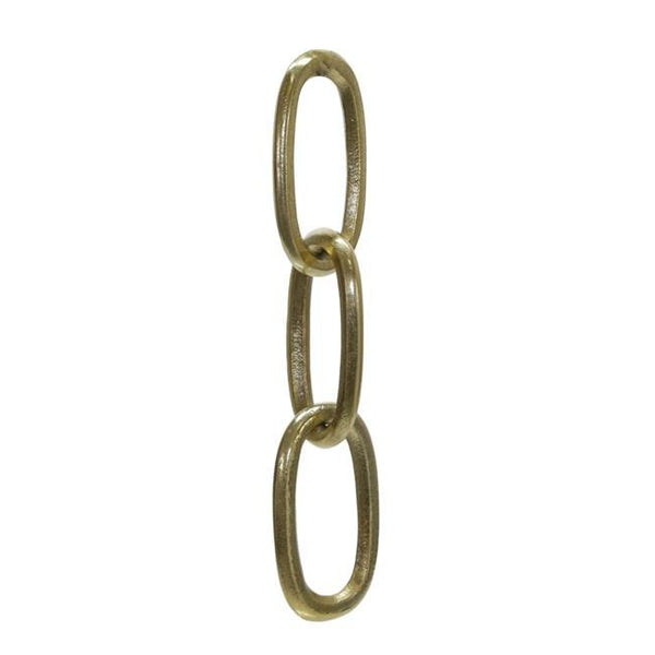 Brass Three Link Chain