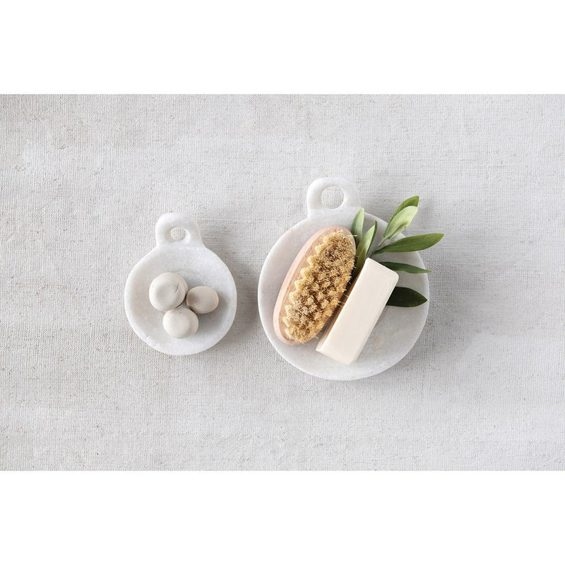 Marble Dish w/ Handle - Small