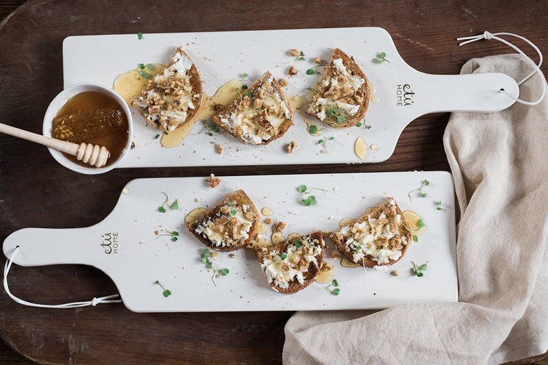 European White Tapas Plank